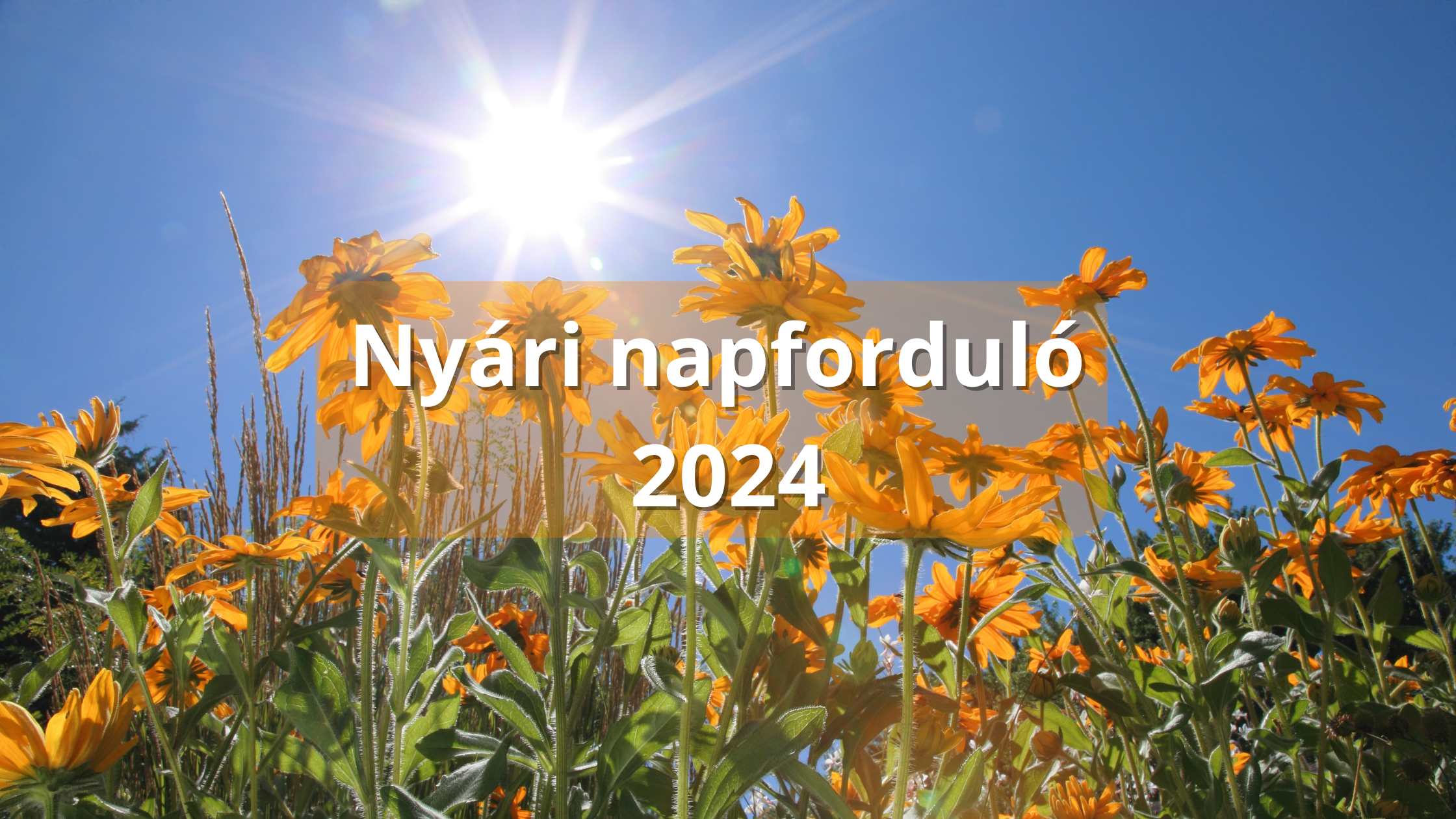 nyári napforduló 2024