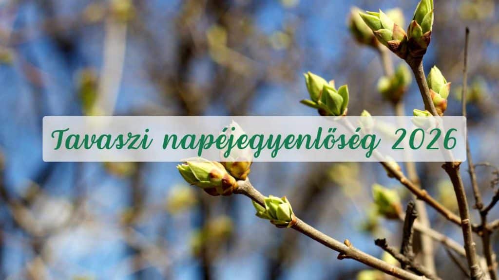 tavaszi napéj 2026 2